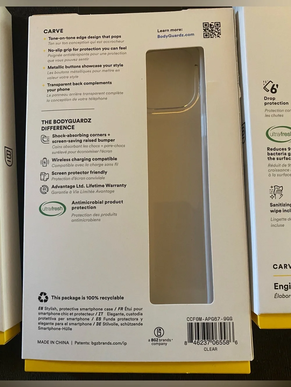 4 Body Guardz IPhone 12 Pro Max Clear Phone cases